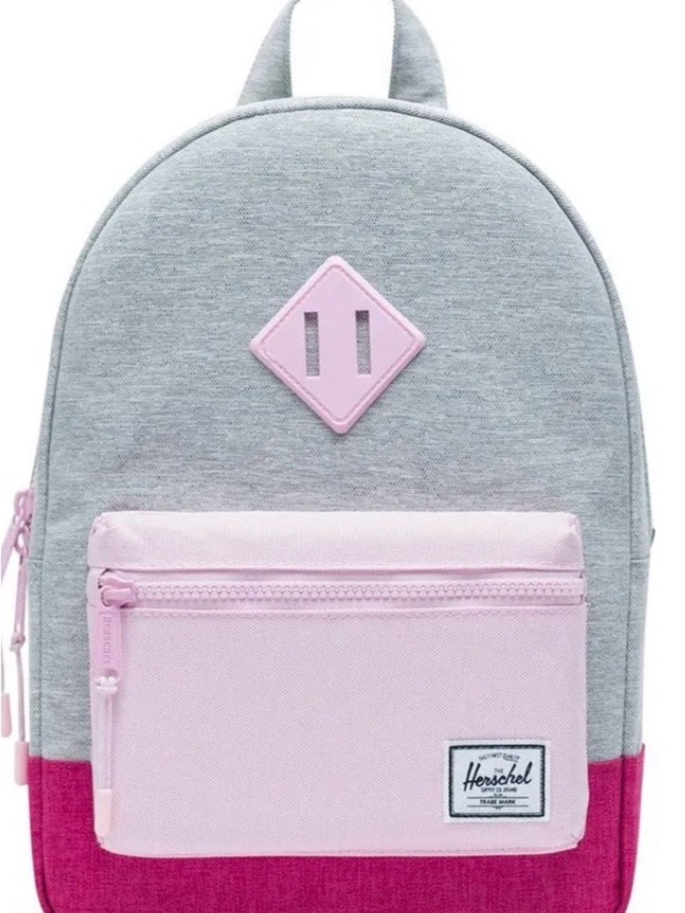 Herschel Supply Company Kids Grey, Light Pink and Fuchsia Mini Backpack